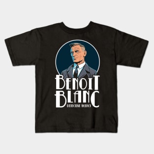 The Benoit Blanc Detective Agency Kids T-Shirt